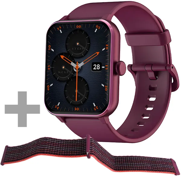 Relógio Blackview R50 com Bluetooth - Claret + Pulseira