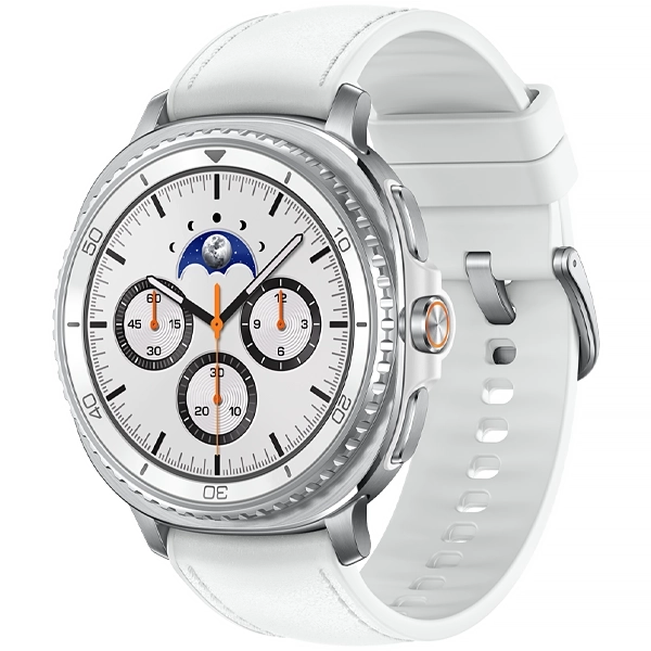 Relógio Samsung Galaxy Watch 8 Classic SM-L500NZWALTA 46 mm com GPS Bluetooth - Branco