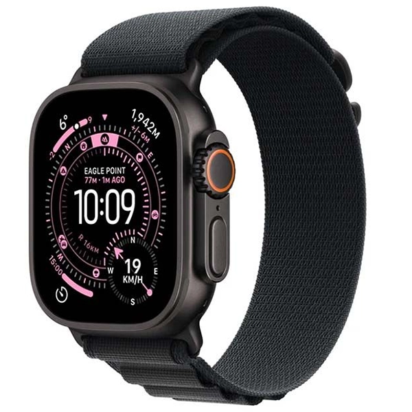 Apple Watch Ultra 3 49mm M MF0V4AF A3281 GPS + Celular - Black Titanium Black Alpine Loop