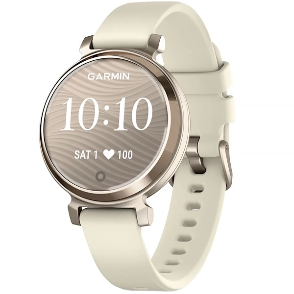 Relógio Garmin Lily 2 010-02839-00 com Bluetooth - Dourado Bege