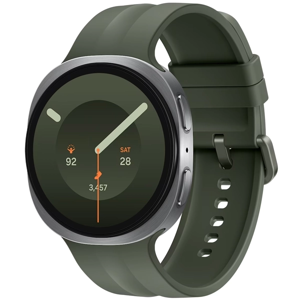 Relógio Samsung Galaxy Watch 9 SM-L350NZSALTA 44 mm com GPS Bluetooth - Prata Verde